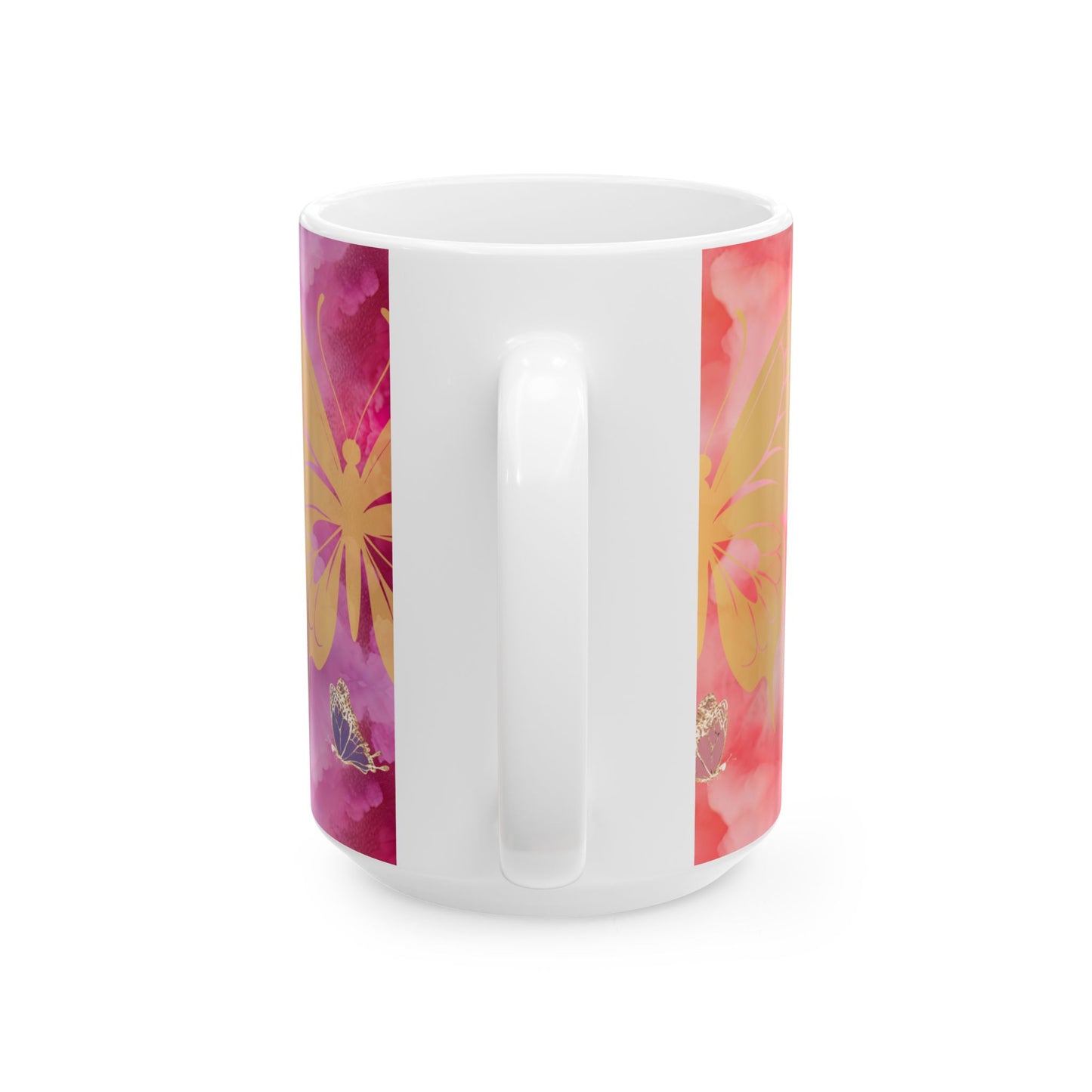 Sip and Embrace | 'Love is the Greatest Reward to Self' Inspirational Ceramic Mug (15 oz)